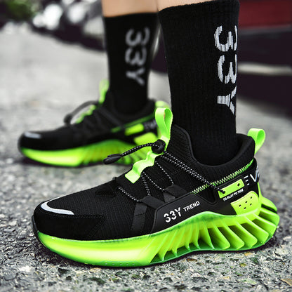 Fluorescent Blade Sneakers
