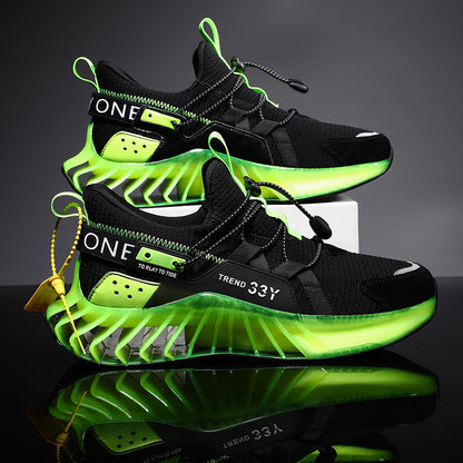 Fluorescent Blade Sneakers