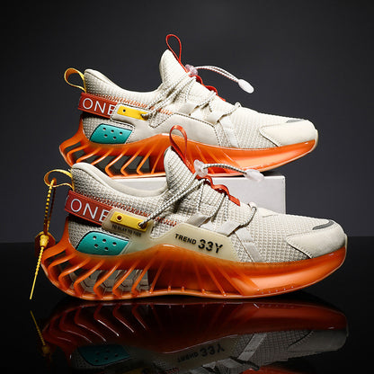Fluorescent Blade Sneakers