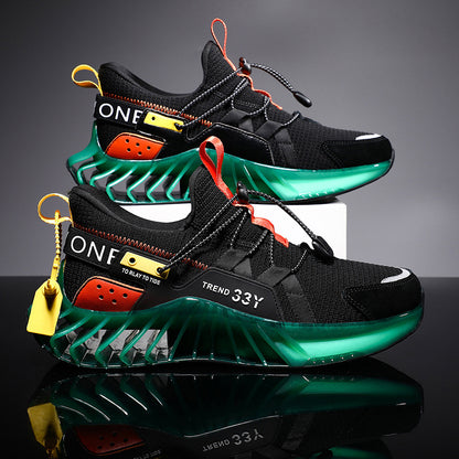 Fluorescent Blade Sneakers