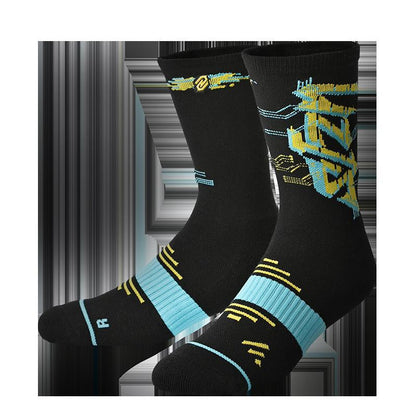 High-top elite professional sports socks