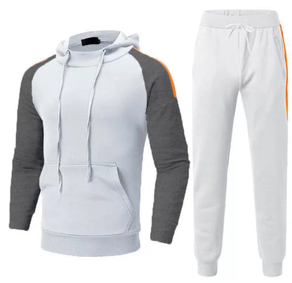 Men's Sport Color-blocked Sweatshirt Sport Casual