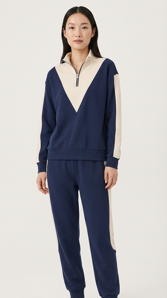 Thickened Velvet Sport Suit Women's