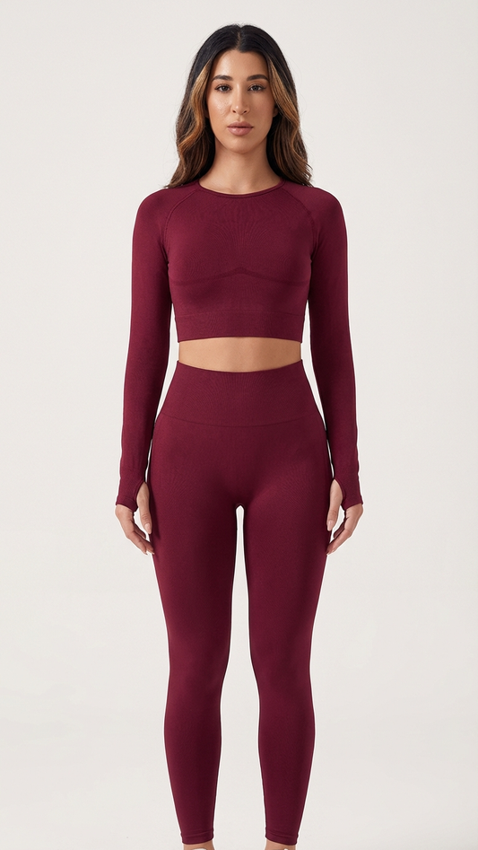 Seamless Yoga Suit