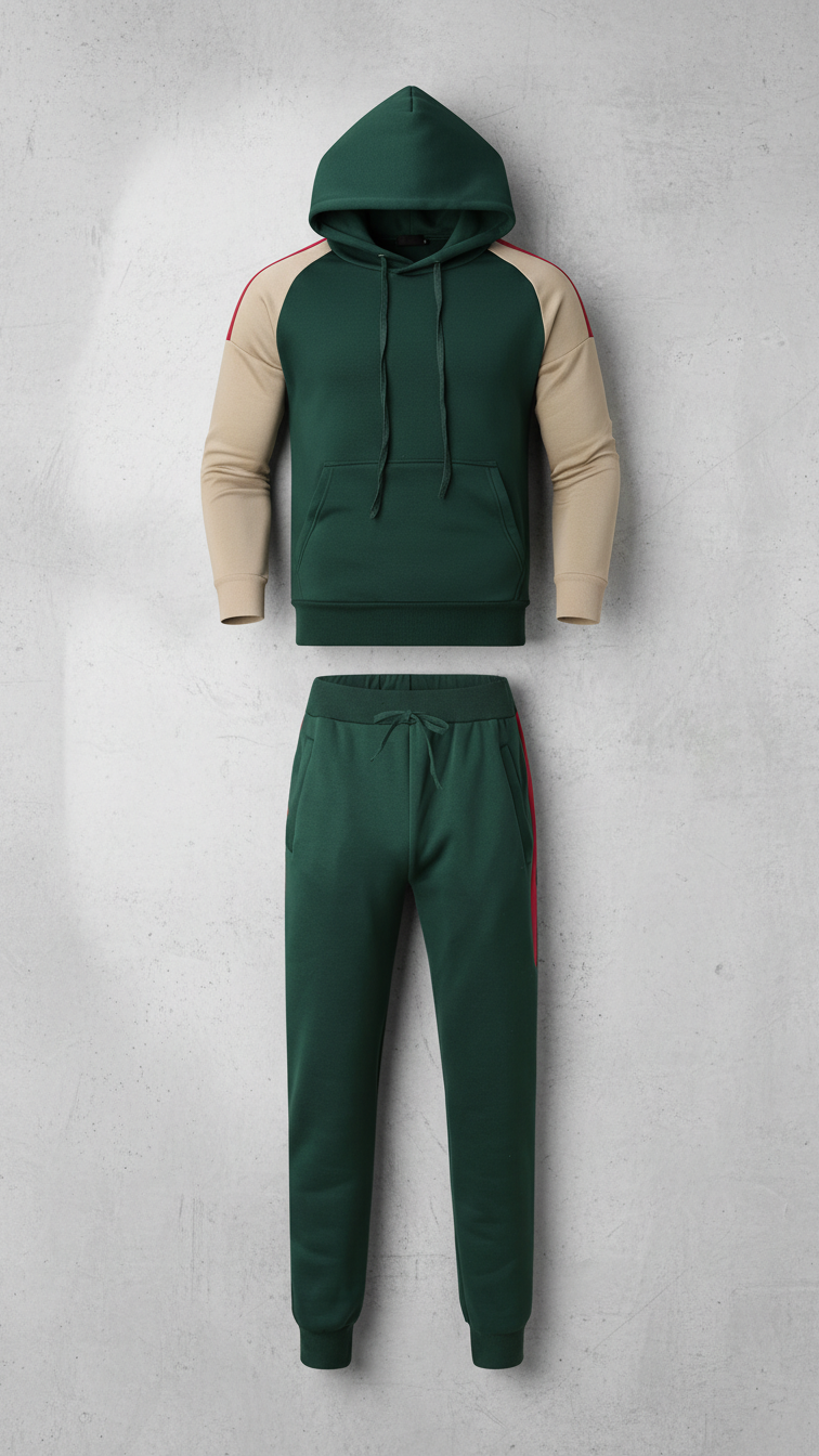 Men's Sport Color-blocked Sweatshirt Sport Casual