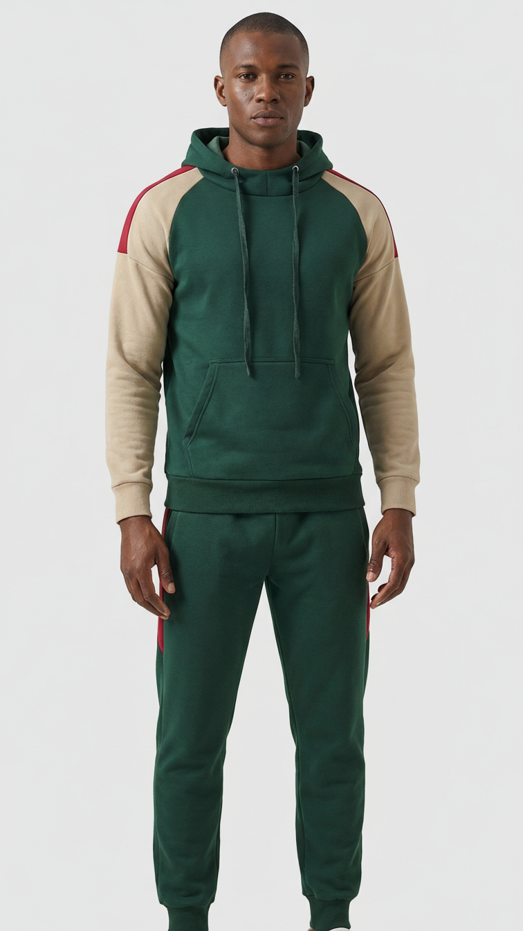 Men's Sport Color-blocked Sweatshirt Sport Casual