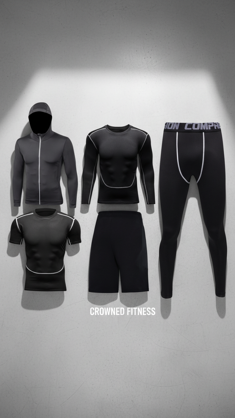 Fitness clothing suit basketball tights